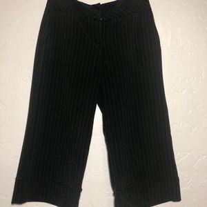 iz Beyer wide leg, dressy capri, size 3